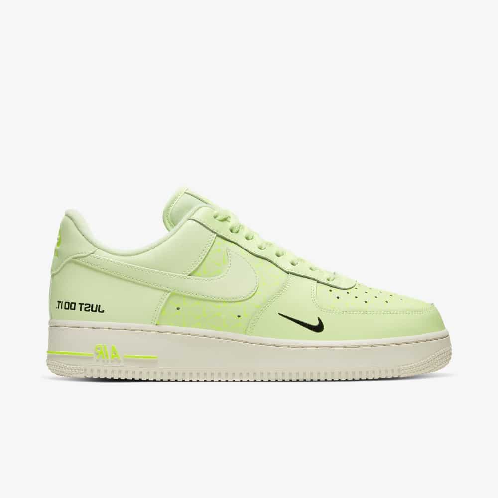 Air force clearance 1 neon gelb